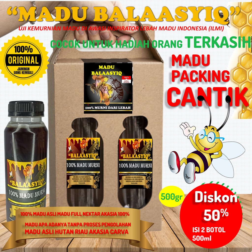 

[ PROMO HARI INI ] Madu Murni hutan Akasia Asli Hutan Akasia Madu Aakasia 100% Murni Original Madu kesehatan daya tahan tubuh dewasa Madu hutan asli original diambil langsung dari petani lebah di Riau