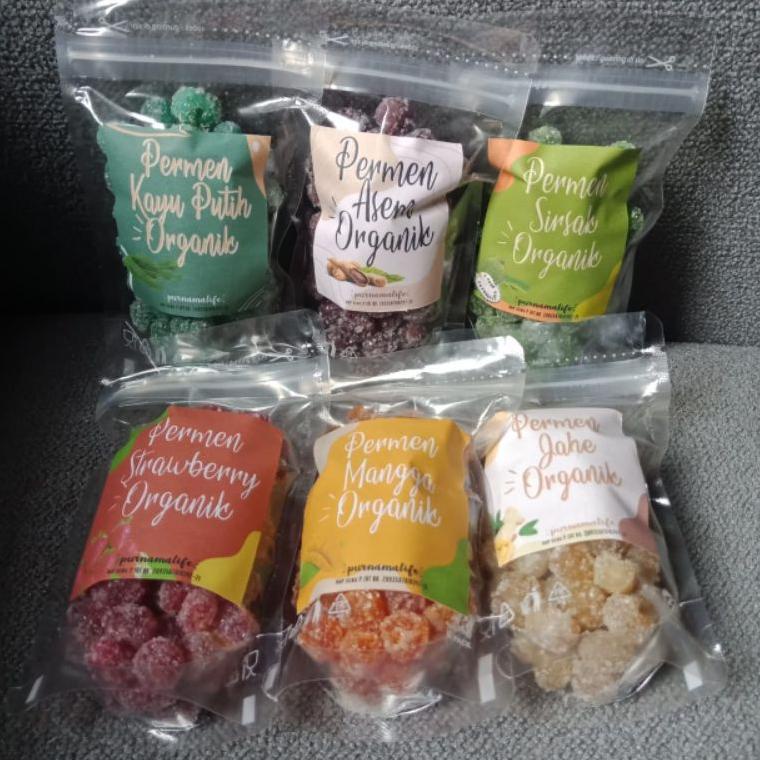 

ゴ Purnamalife - permen gula asam 100 gram isi kurang lebih 65 butir わ