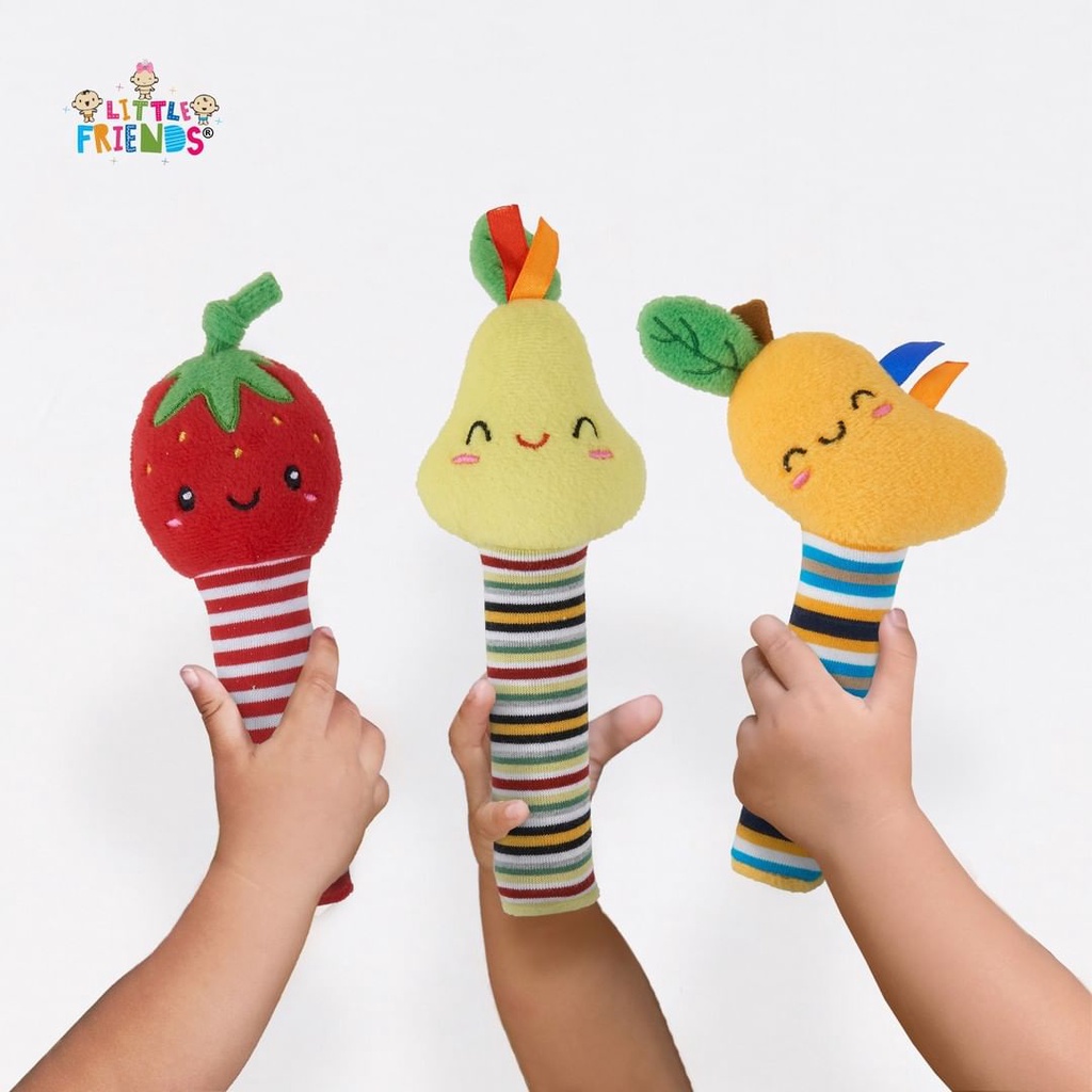 Rattle Stick Fruits - LFR2310 LFR2320 LFR2330 -Little Friend