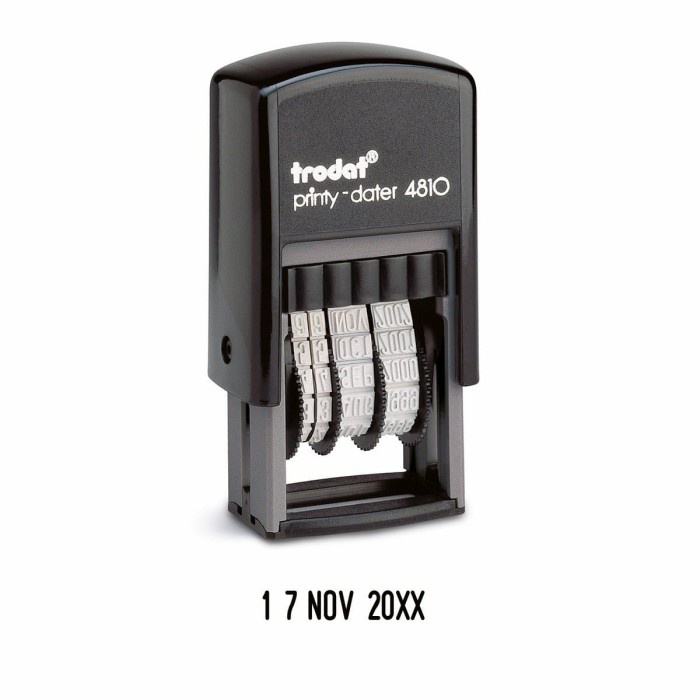 

Stm Stempel Tanggal Otomatis Trodat 4810