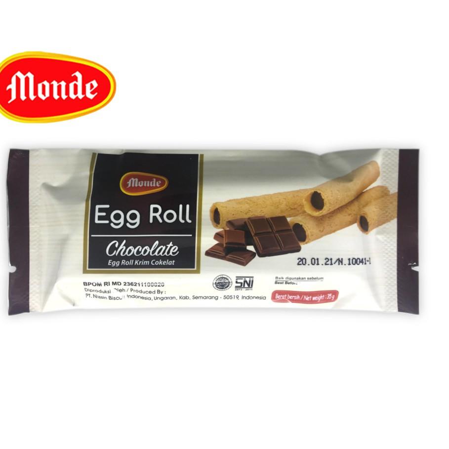 

ぞ Monde Egg Roll Chocolate 10 x 35gr ぴ