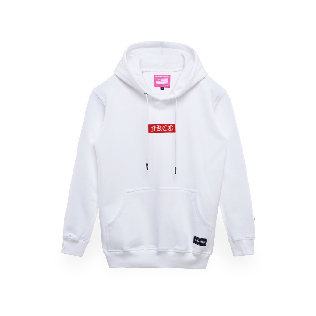 JACKET HOODIE FRIDAY KILLER | OLD BOX WHITE HOODIE