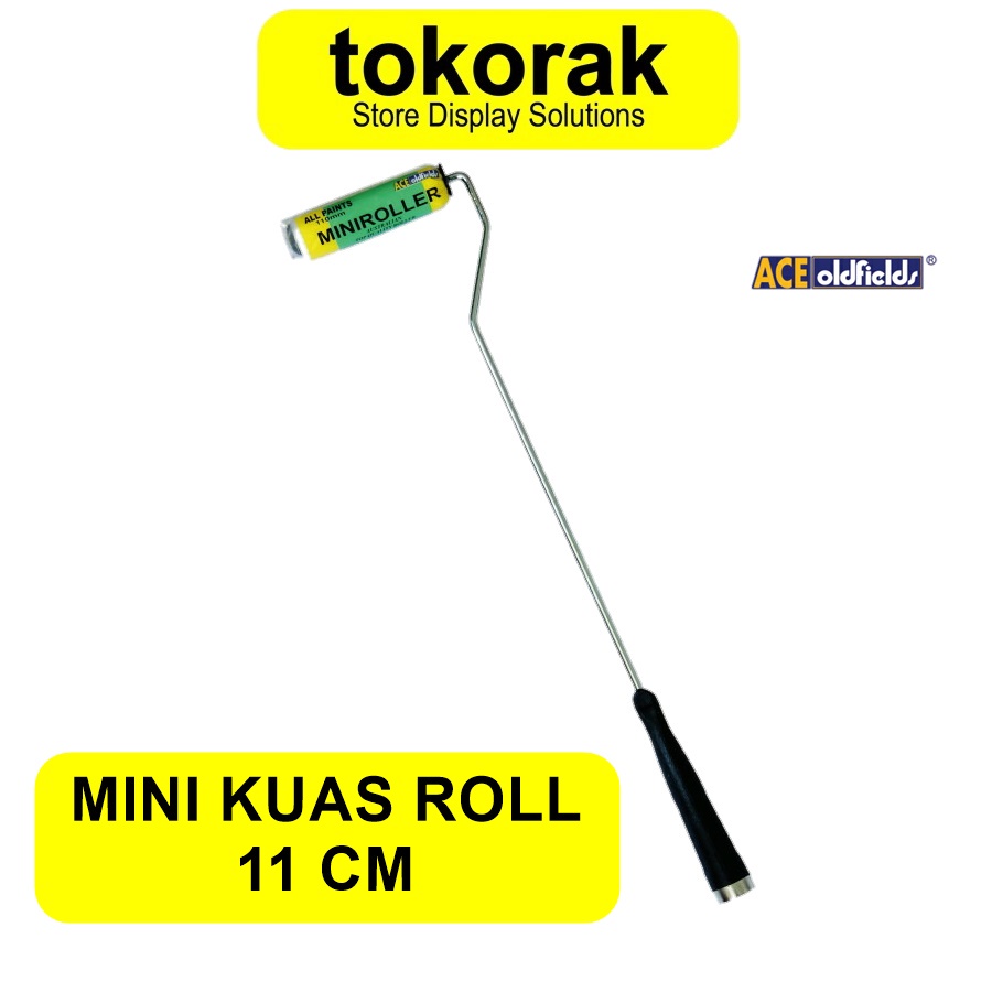 KUAS ROLL KAPAL 4 INCH ALL PAINTS ACE OLDFIELDS REFILL CAT ROLL 110MM - KUAS CAT