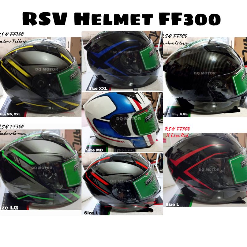 Helm RSV Full Face FF300