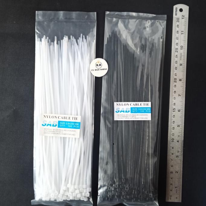 

Dasi Kabel / Pengikat Kabel / Kabel Tie / Cable Tie 25cm / 250mm cvraja44