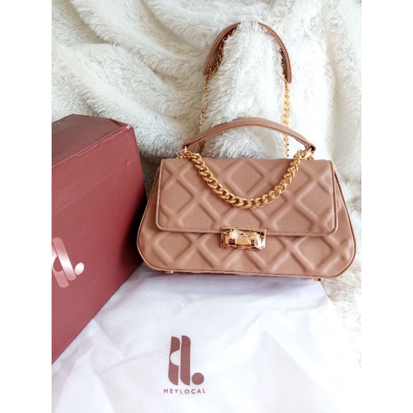 Heylocal Belgium Rounded Bag Blush