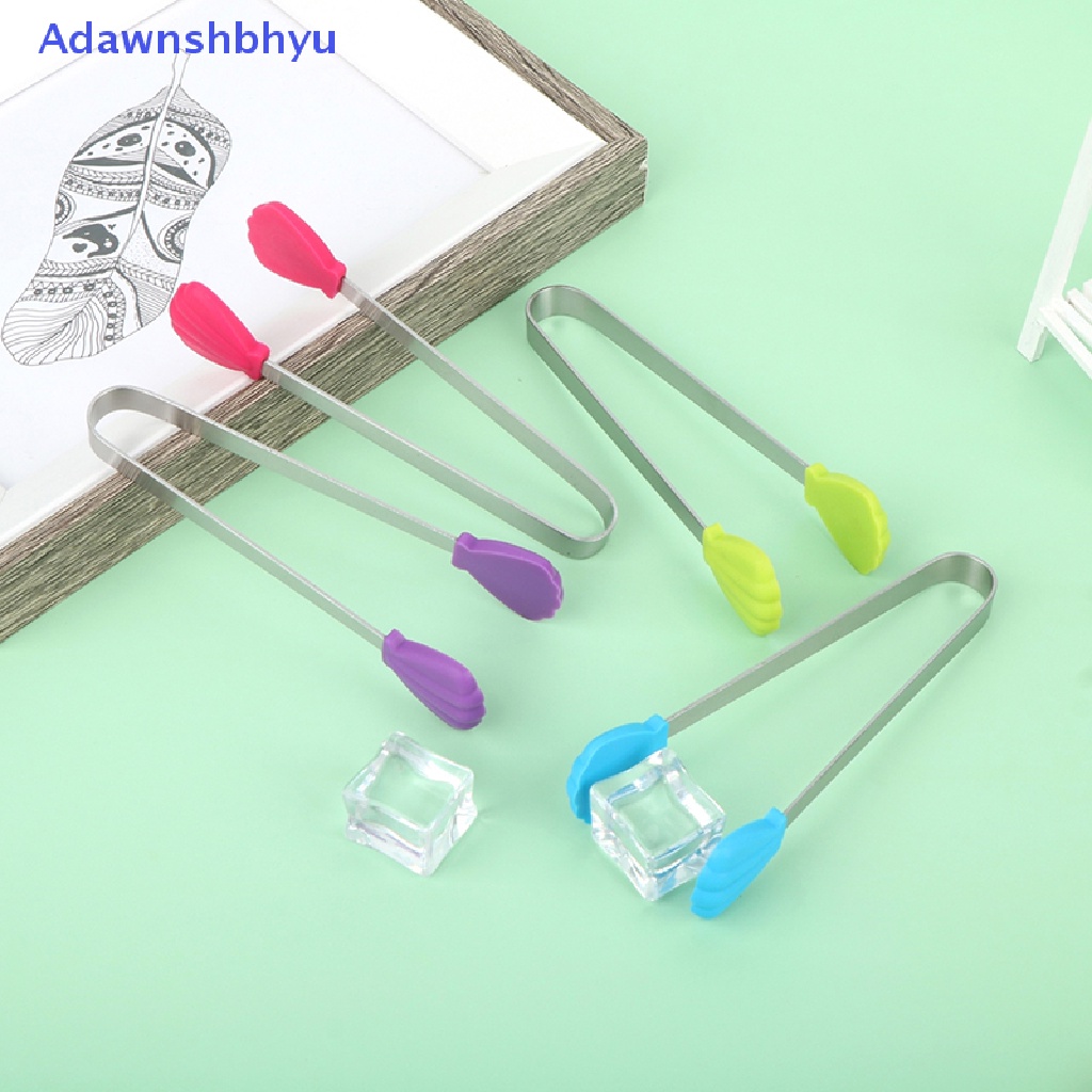 Adhyu Penjepit Makanan Silikon Bentuk Laut Klip Makanan Es Permen Stainless Steel Anti slip ID