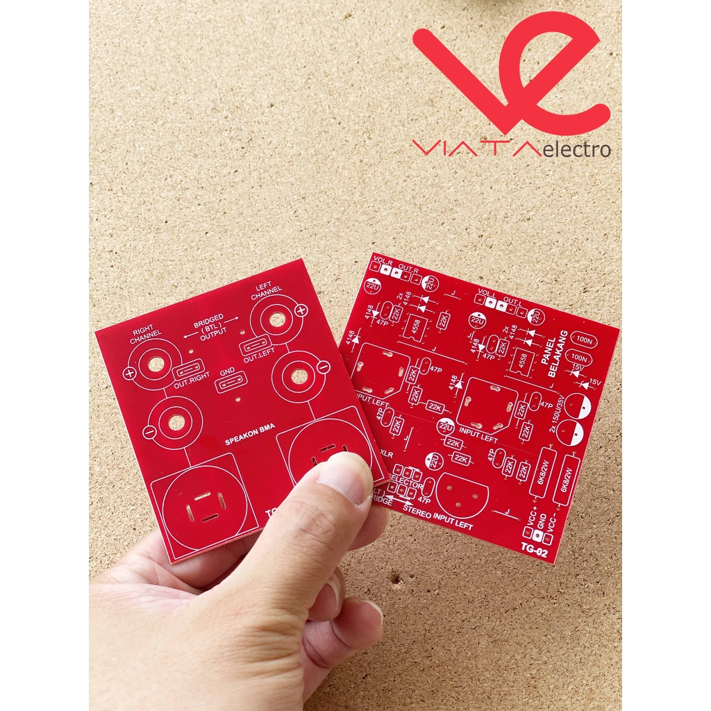 1SET PCB INPUT BALANCE PANEL CA SERIES CA10 CA20 CA30 BOX PANEL BELAKANG PANEL CA SERIES