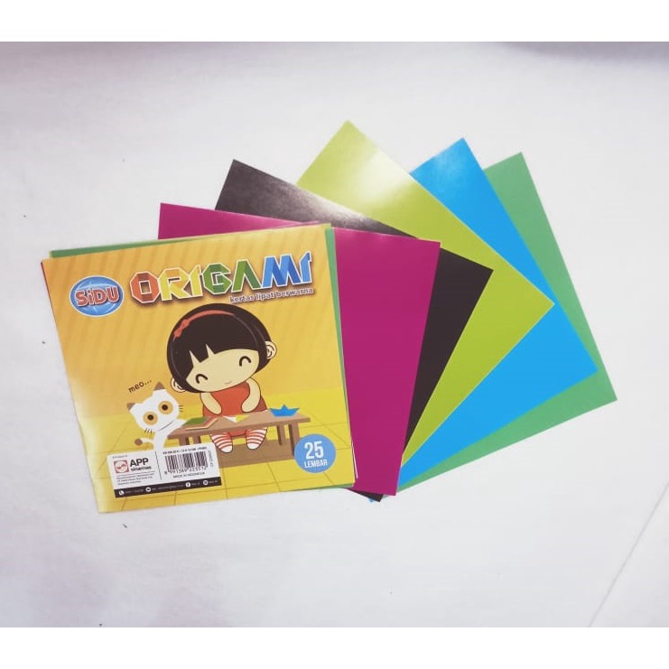 

ORIGAMI / KERTAS LIPAT SIDU 12X12 25 LEMBAR