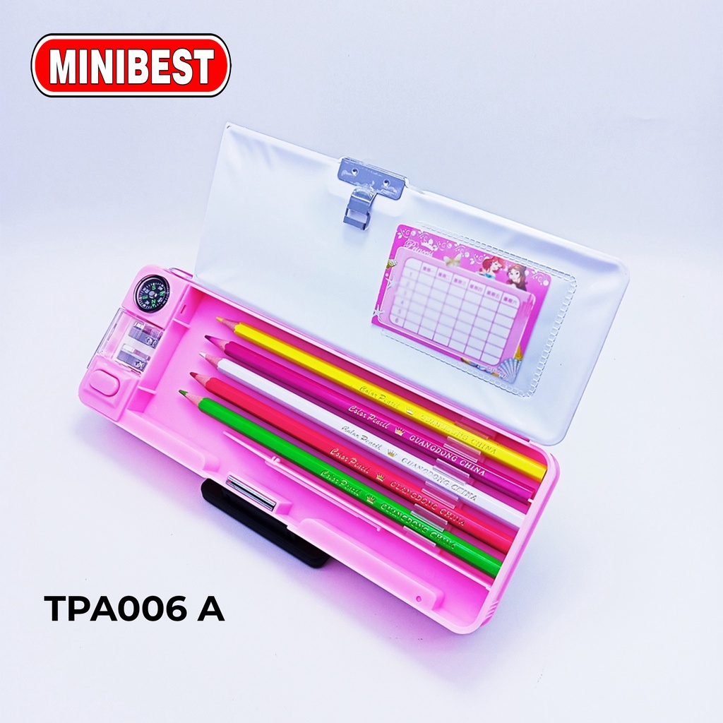 [MB] Kotak Pensil/Tempat Pensil Magnet Anak Sekolah Karakter