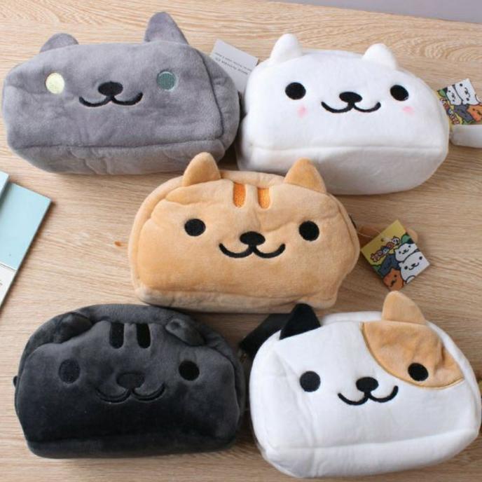 

Neko Atsume Pencil Case / Kotak Pensil Kucing / Pouch Boneka
