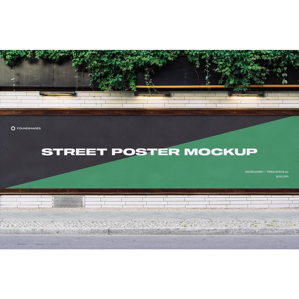Urban mockup poster street vol.2