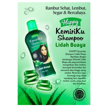 HAPPY KEMIRIKU SHAMPO LIDAH BUAYA 100ML kemiriku sampo