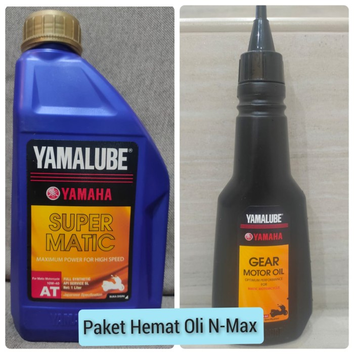 Oli Yamalube Super Matic + Oli Gardan 150 ML/ Paket Hemat Oli Nmax