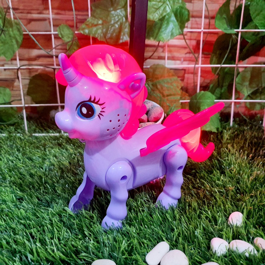 MAINAN KUDA PONI BISA JALAN DAN BUNYI - MAINAN KUDA BATRE