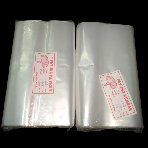 [0,5kg] Plastik Kantong Keripik Souvenir Bening Tebal 03 Uk. 18x35 - 15x28  | Plastik PP Souvenir Ja