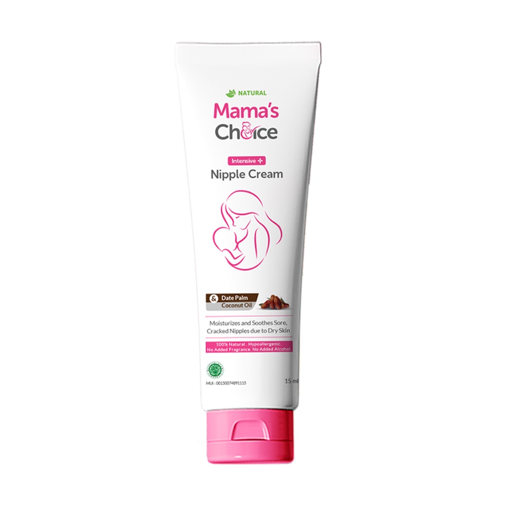 Obat Krim Puting Lecet - Intensive Nipple Cream Mama's Choice  (Krim Puting Lecet Halal & Food Grade - Aman untuk Bayi - Terdaftar BPOM) Image 2