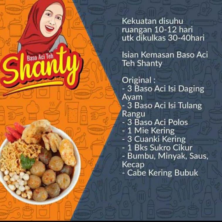 

[PRODUK BDK0P] baso aci teh shanty P0K
