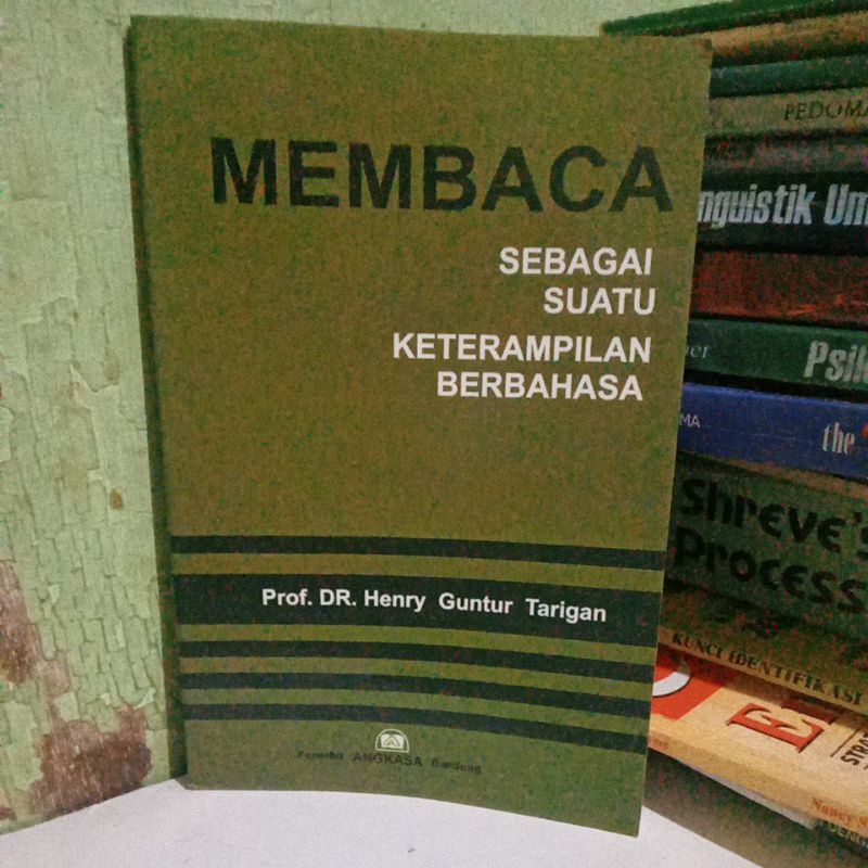 Jual Buku Membaca Sebagai Suatu Keterampilan Berbahasa Karangan Prof