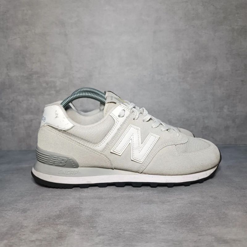 New Balance 574 Light Grey ML574EGW second