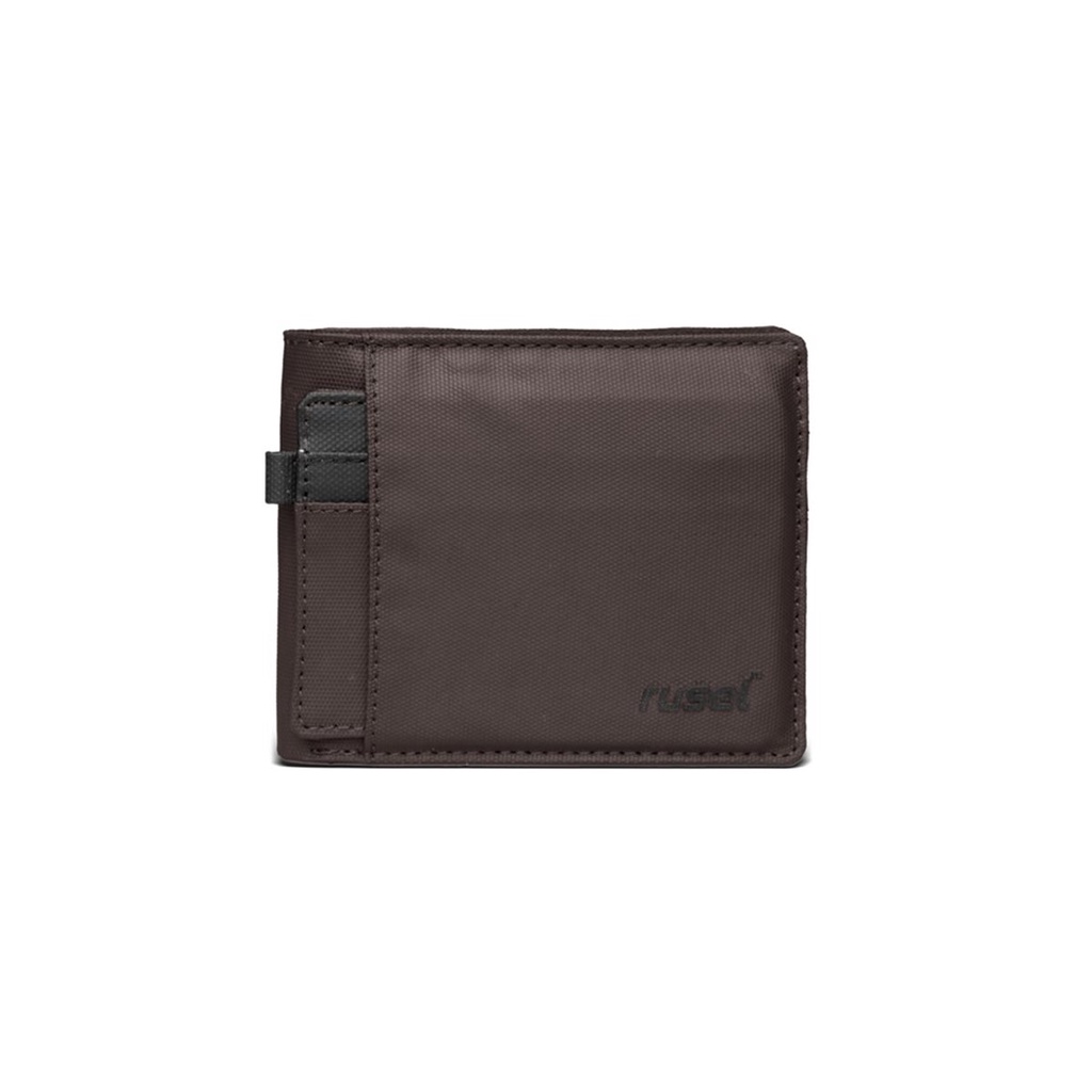 HEYRUS RUSEL I Hiro Wallet Black Dompet Pria Lipat