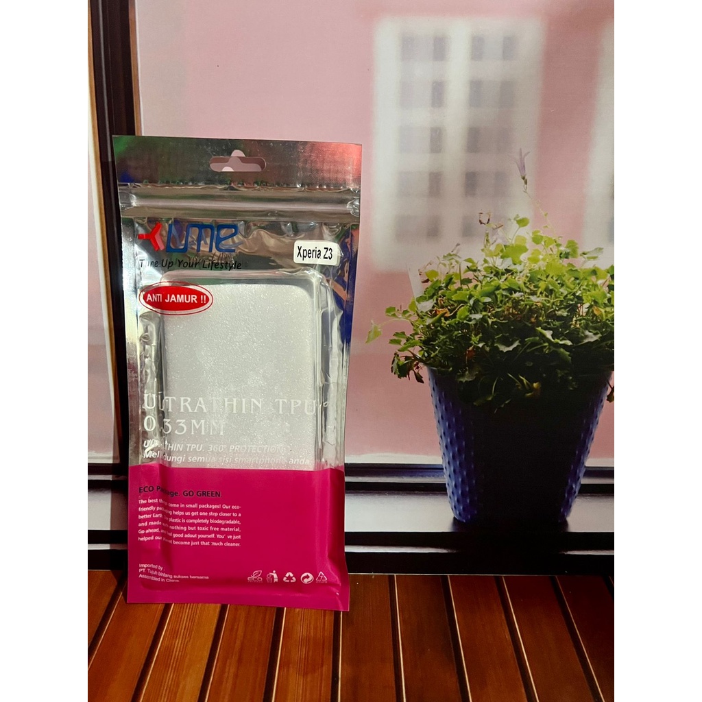 SONY XPERIA Z3 UME CLEAR CASE TPU 0.33 MM