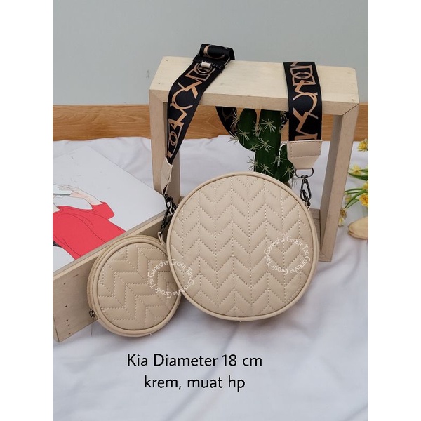 Kia Rolling Bag Tas Selempang Wanita