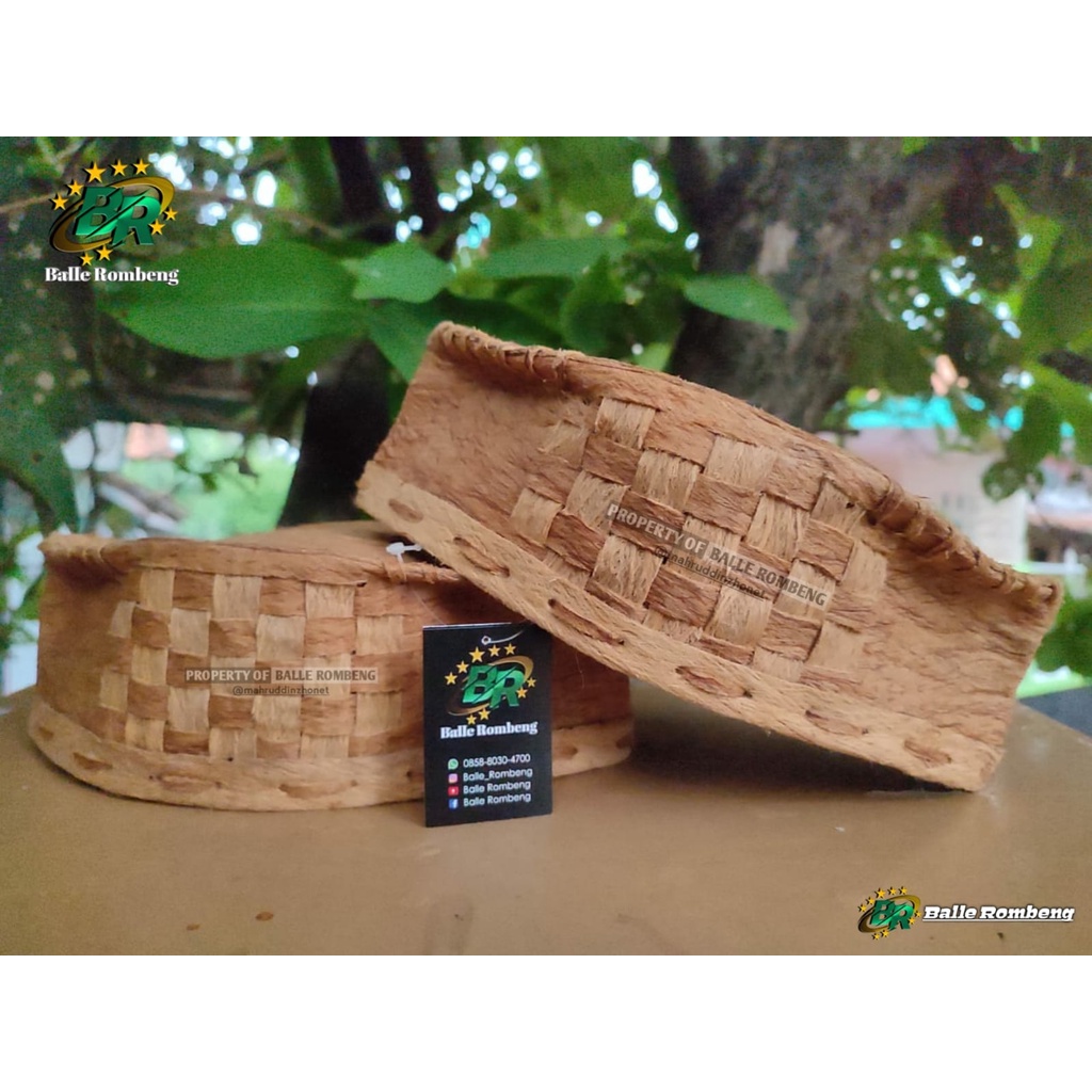 KNDEGAN_SYAL - PECI KULIT KAYU HANDMADE ORIGINAL KUALITAS PREMIUM