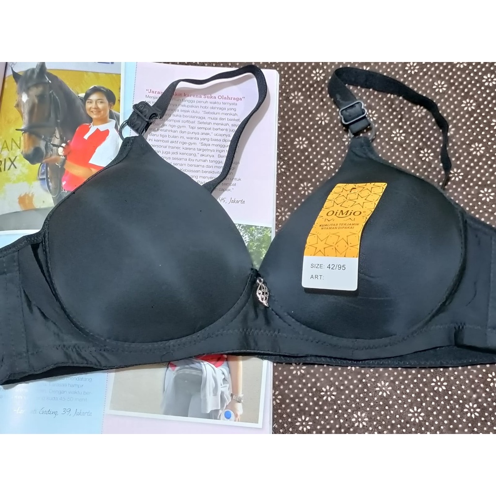 BRA/ BH WANITA BW-2021 ADA KAWAT, BUSA TIPIS SIZE 34-40