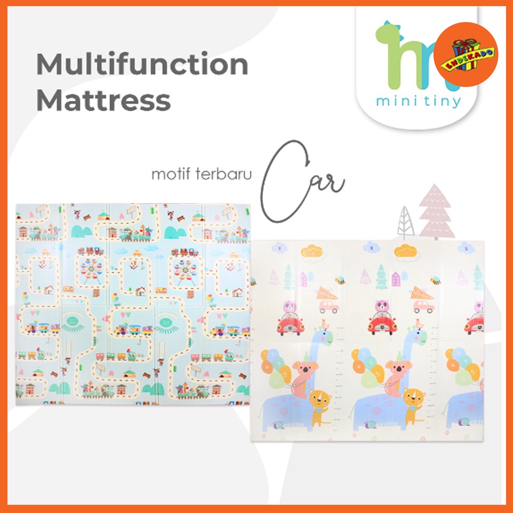 MINITINY Multifunction Mattress Playmat 180 x 200 cm - Matrass Lipat