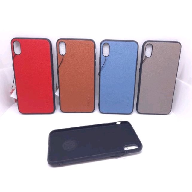 Case Sgp Cover Kulit iPhone X | iPhone XR | iPhone XS MAX Softcase Kulit Jeruk