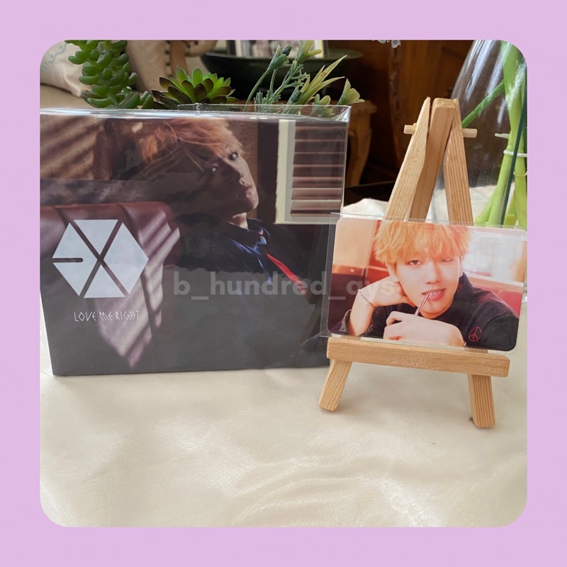 [OFFICIAL] BAEKHYUN EXO LOVE ME RIGHT ALBUM JAPAN VERSION SET PHOTOCARD