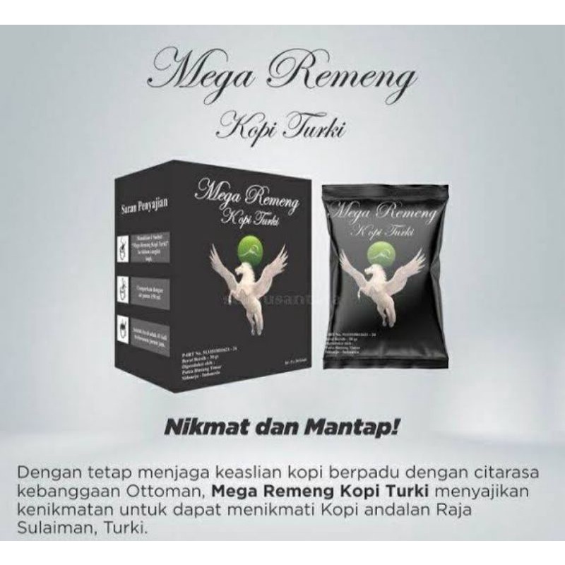 

RB22 KOPI TURKI MEGA REMENG 150 ML