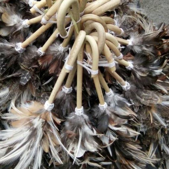 PALING DIMINATI Kemoceng kombinasi lancur dan bulu ayam arab ✿ 872