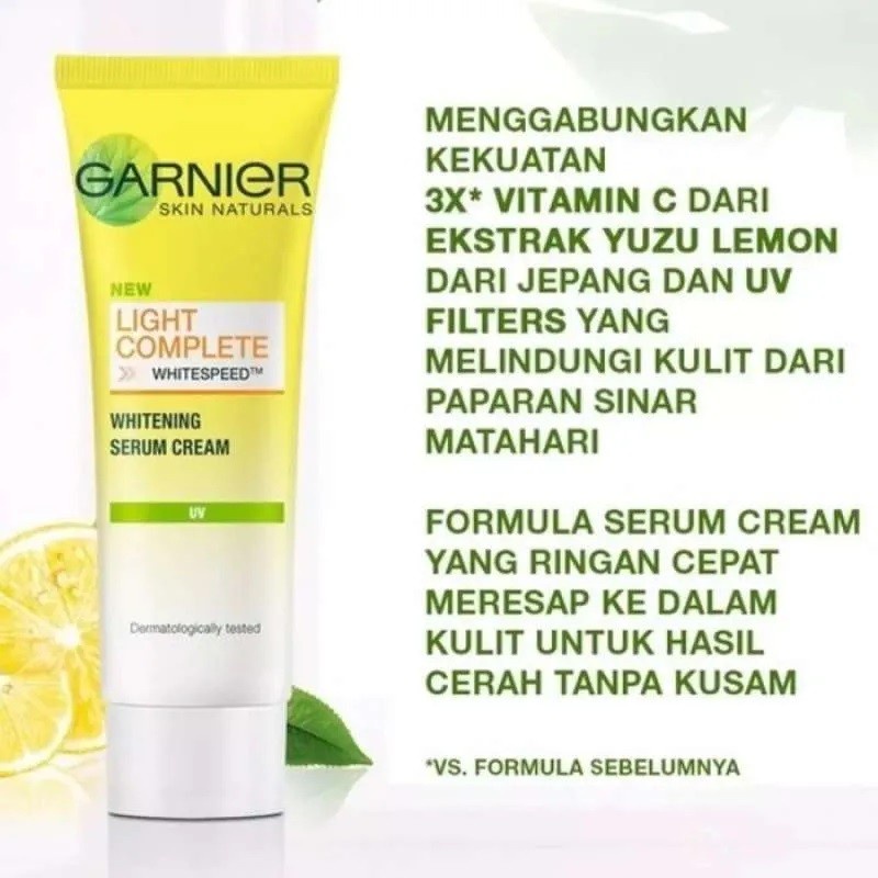 Nama - Garnier Light Complete Whitening Serum Cream 20 ml