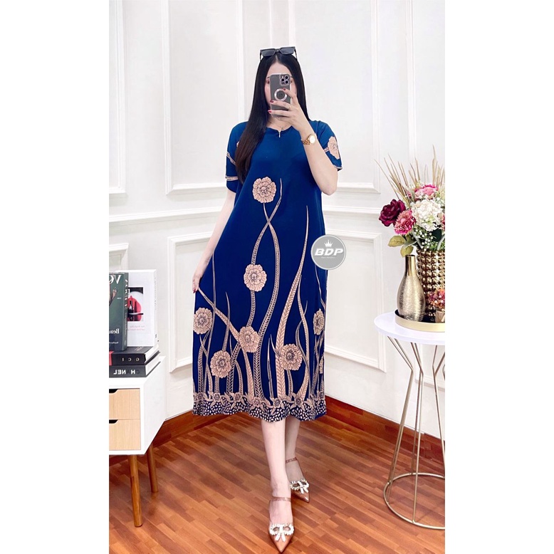 Daster Wanita Rayon Grade A Busui Resleting Depan Baju Tidur Daster Kekinian