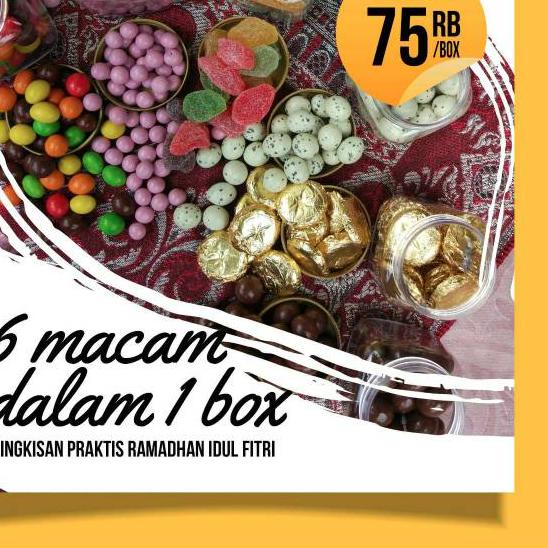 

READY ✅Paket coklat 6 toples/ Coklat Parcel Lagie/Bingkisan murah Dan enaak|RA5