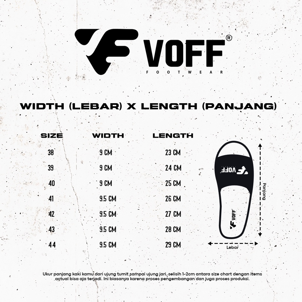 Voff Official Store - Elvis grey | Slippers | Sandal Unisex
