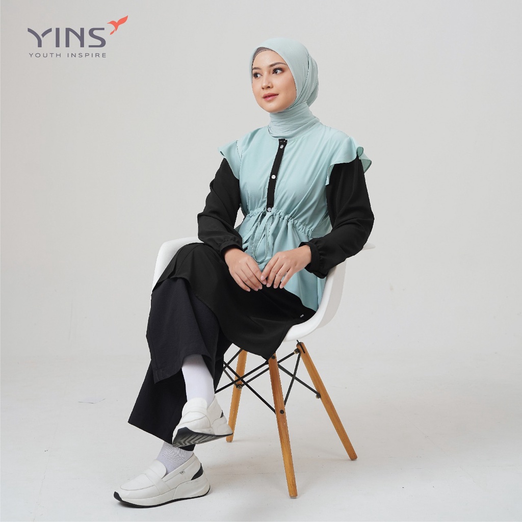 Inspire ITU 84 Atasan Tunik Wanita Panjang Casual Outfit Daily OOTD BISA COD