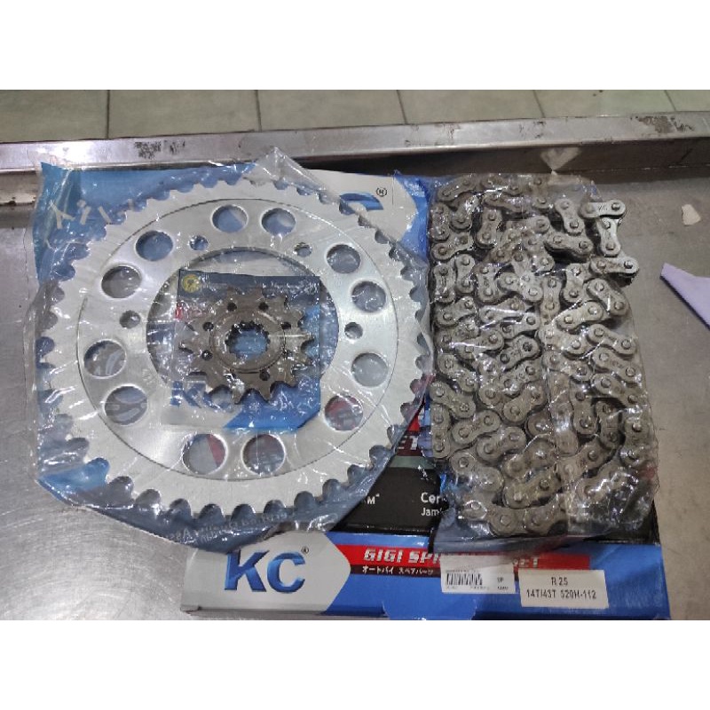 gir gear set yamaha R25