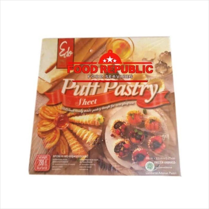 

Puff Pastry Sheet Edo 750 GR