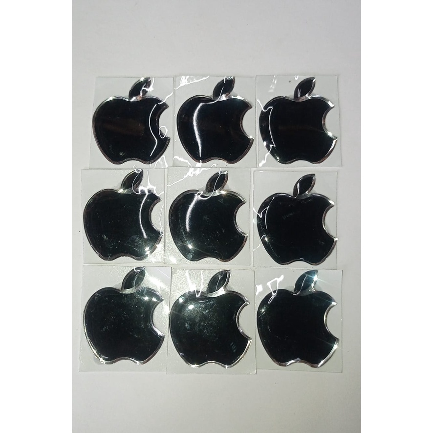 

Sticker / Stiker Emblem Apple Timbul untuk Laptop Hp Koper Mobil Motor Kulkas