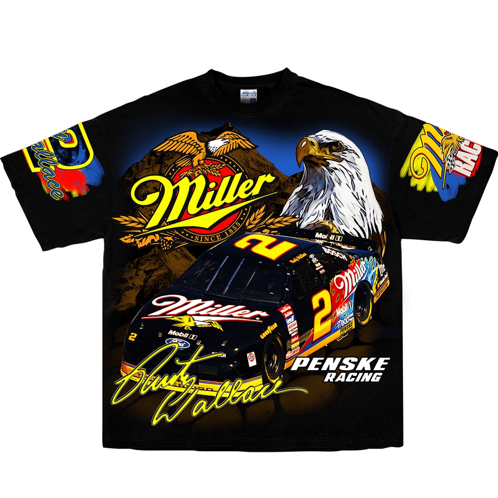 Rusty Wallace Bootleg NASCAR AOP Tee
