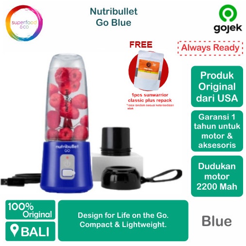 ] Nutribullet Go Blue