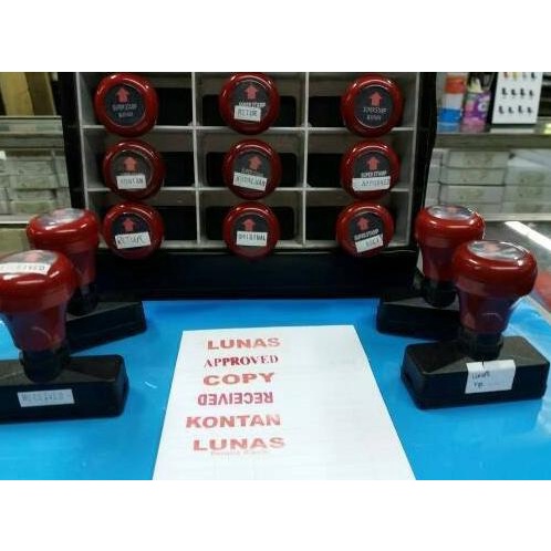 

Terlaris Stempel PESANAN CUSTOM MADE ukuran Standar Termurah