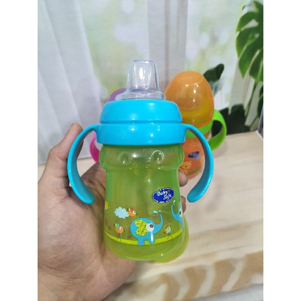 Botol Susu Wide Neck Nipple Model Dukbill Lembut/Training Cup Soft Spout BPA Free 125 Ml 4oz AP005