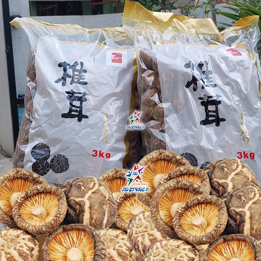 Jamur Shitake Hioko Xiang Gu Fragrant Mushroom Premium 25g 50g 100g Dried Shiitake