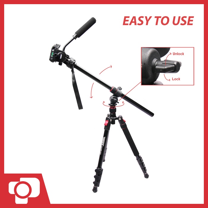 Takara OHA-25 Overhead Arm Bracket 25mm Center Column Tripod Flatlay