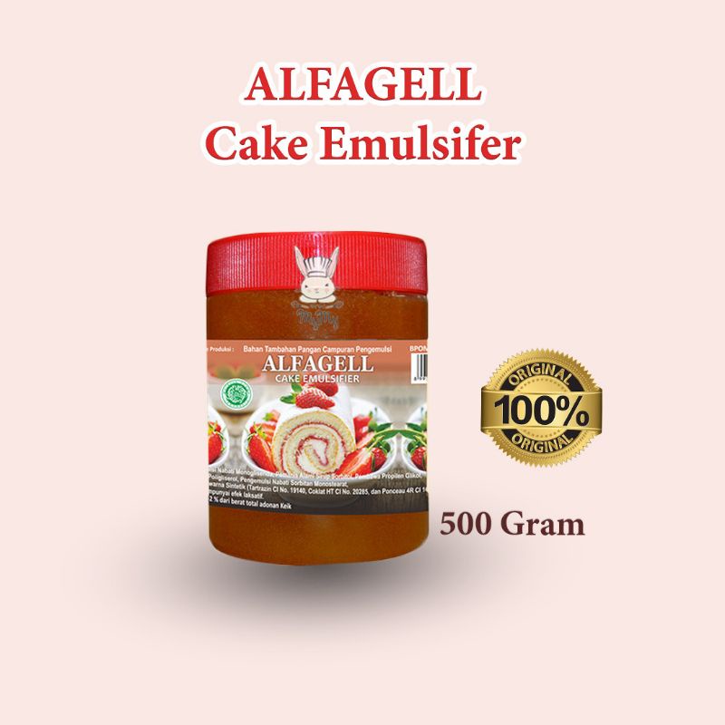 

Alfagell Cake Emulsifer / Pengembang Kue 500gr