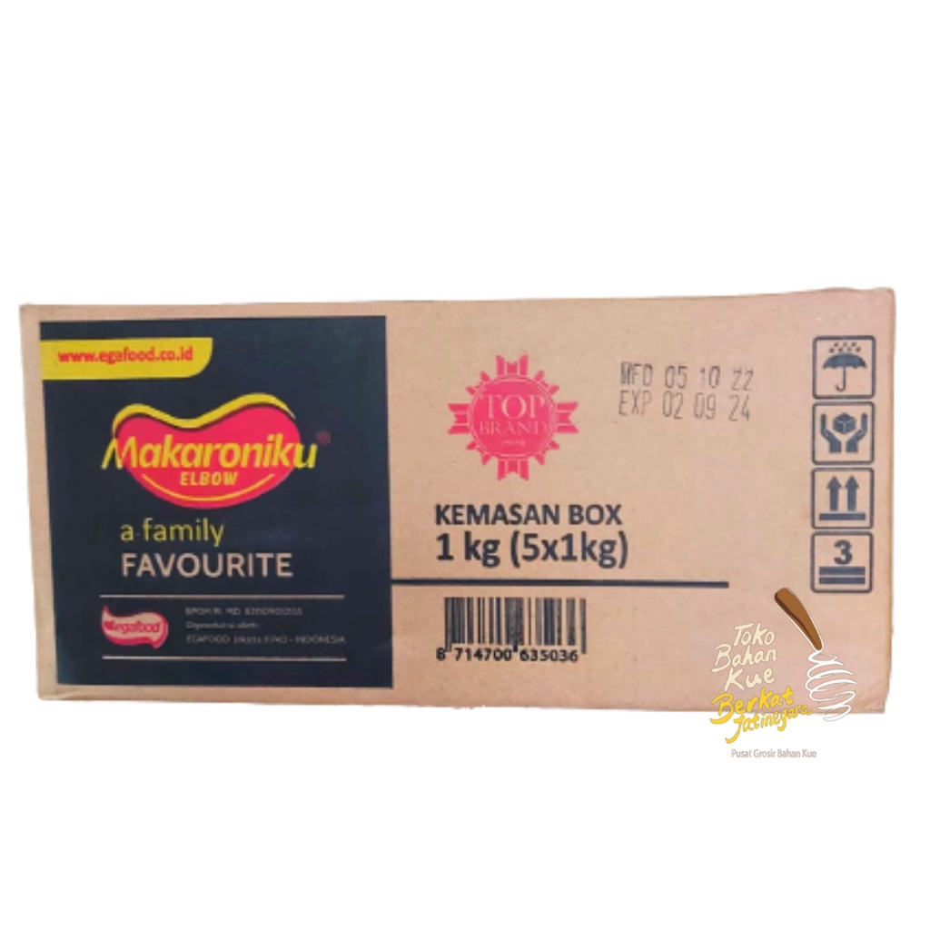 

MAKARONIKU ELBOW 1 KG (CTN)